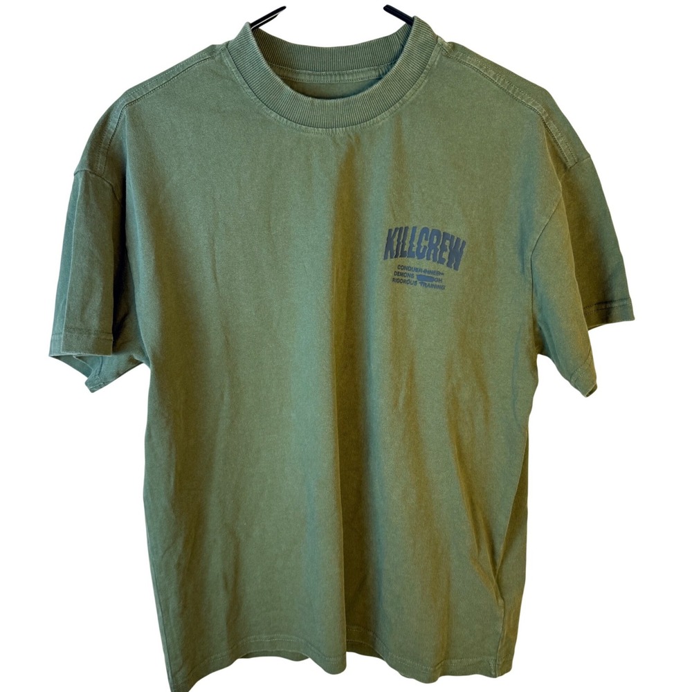Kill Crew Porrada Series Vol 1 Olive Green Graphic T-Shirt XXS New